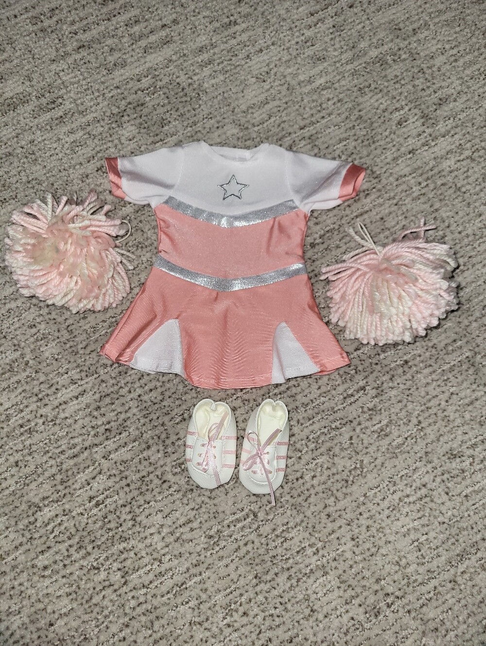Pottery Barn Kids Cheerleader Outfit For 18 Inch Dolls